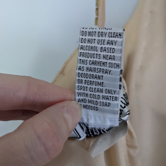 Vintage Prom Dress Champagne - Picture 13 of 13